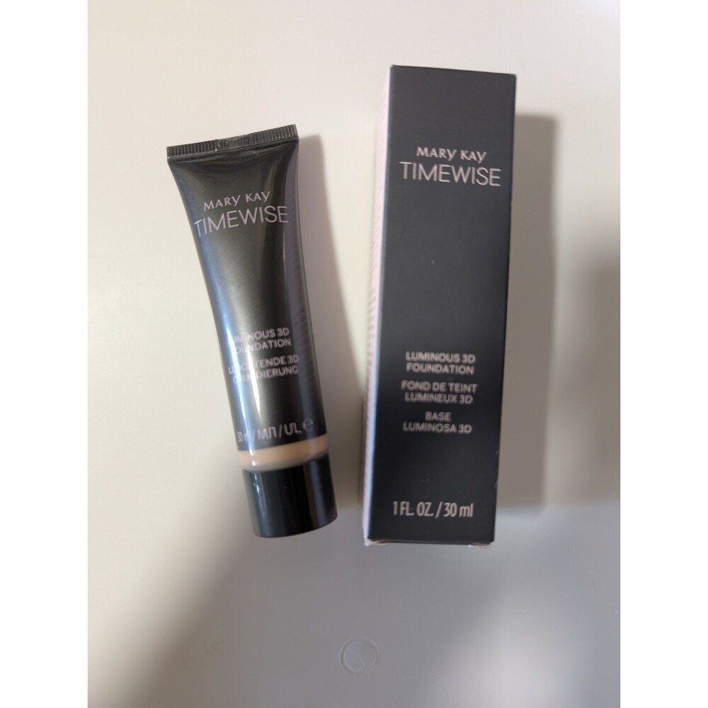 Mary Kay IVORY N 160 Timewise Luminous 3D Foundation 100017 Normal To Dry Skin